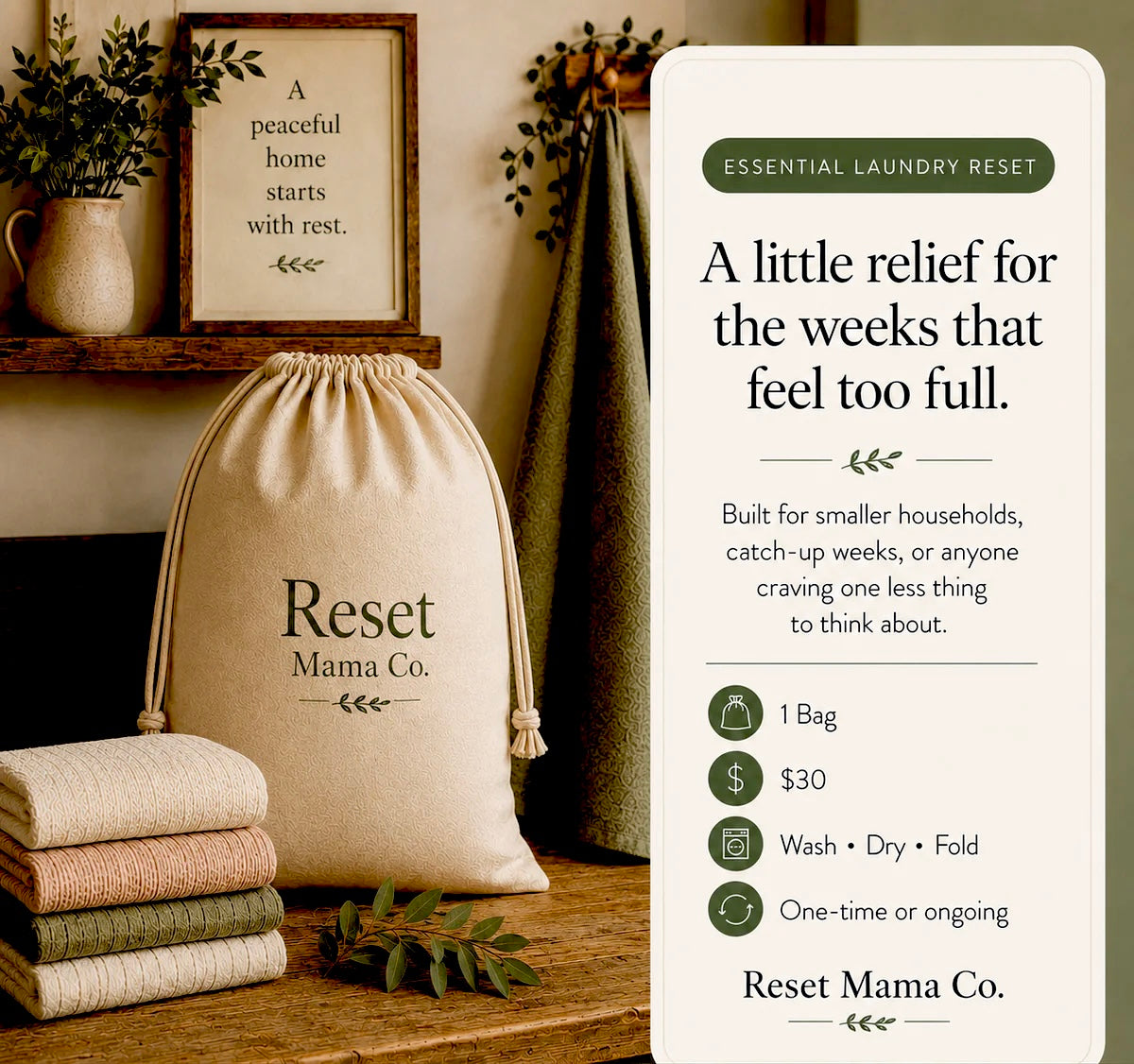 Essential Laundry Reset
