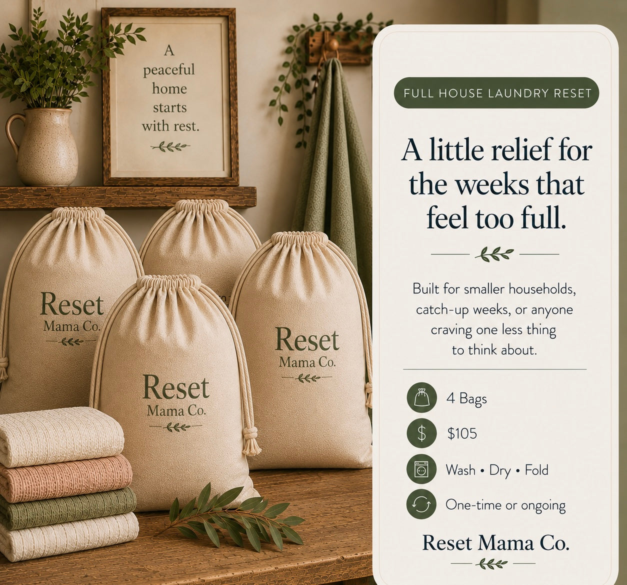 Full House Laundry Reset